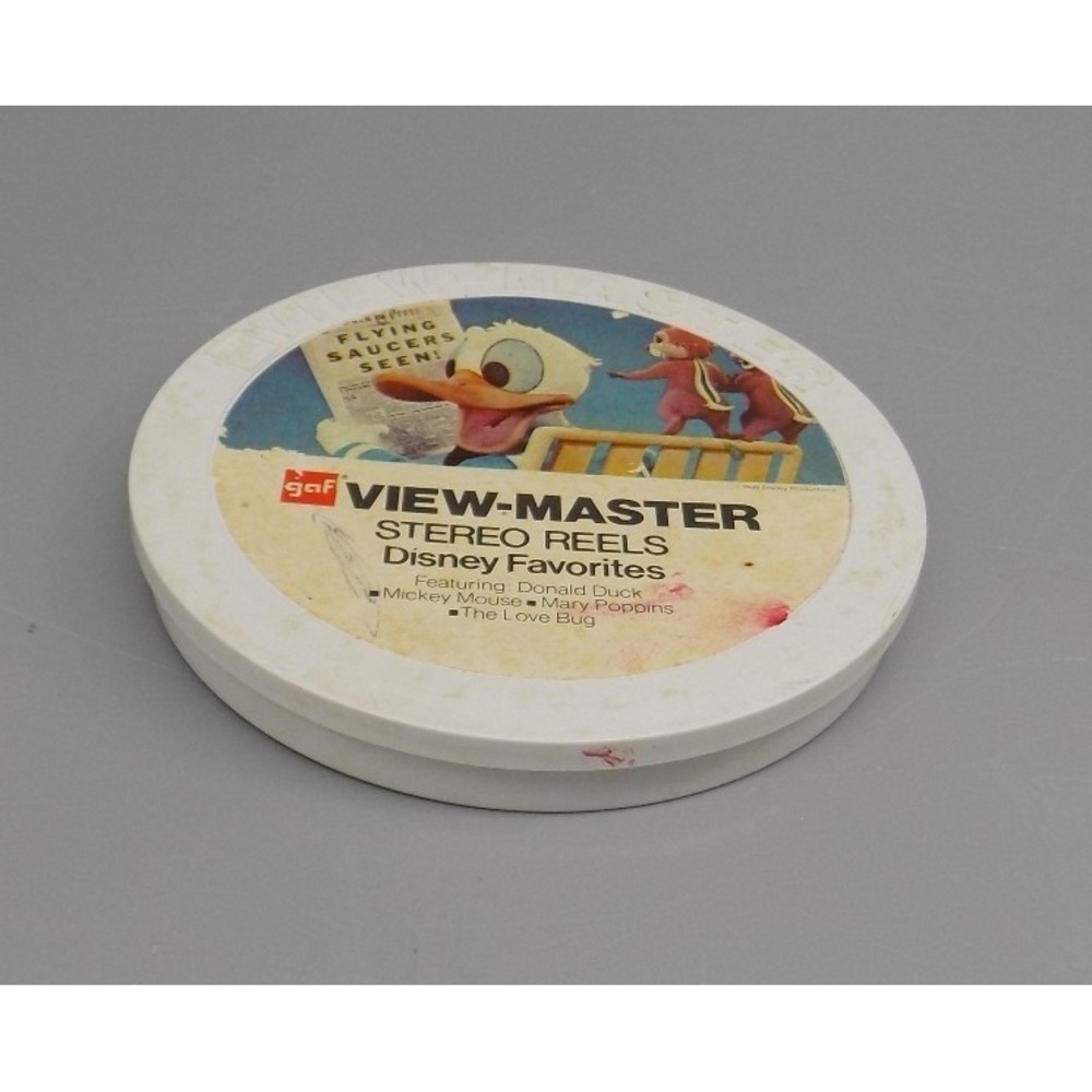 Vintage Viewmaster Disney Favorites  Stereo Reels Set Mickey Donald Herbie Mary